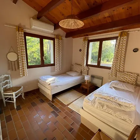 Дом отдыха Spacieuse Pour 10 Pers - Parc - Wi-fi, Climatisation - Fr-1-705-110 Ле-Мат